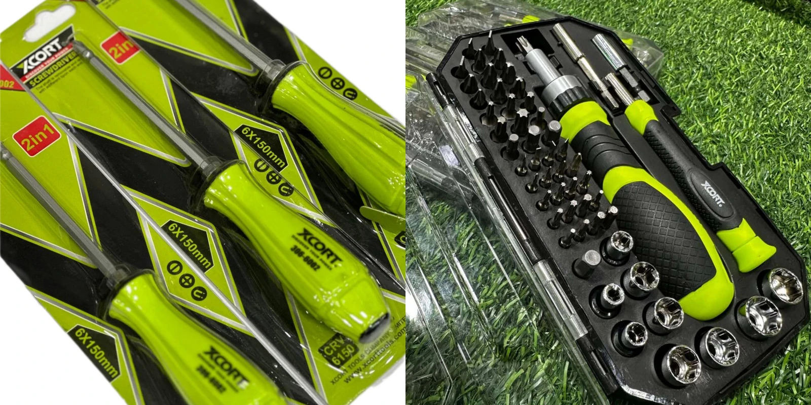 پیچ گوشتی و سری های پیچ گوشتی ایکس کورت